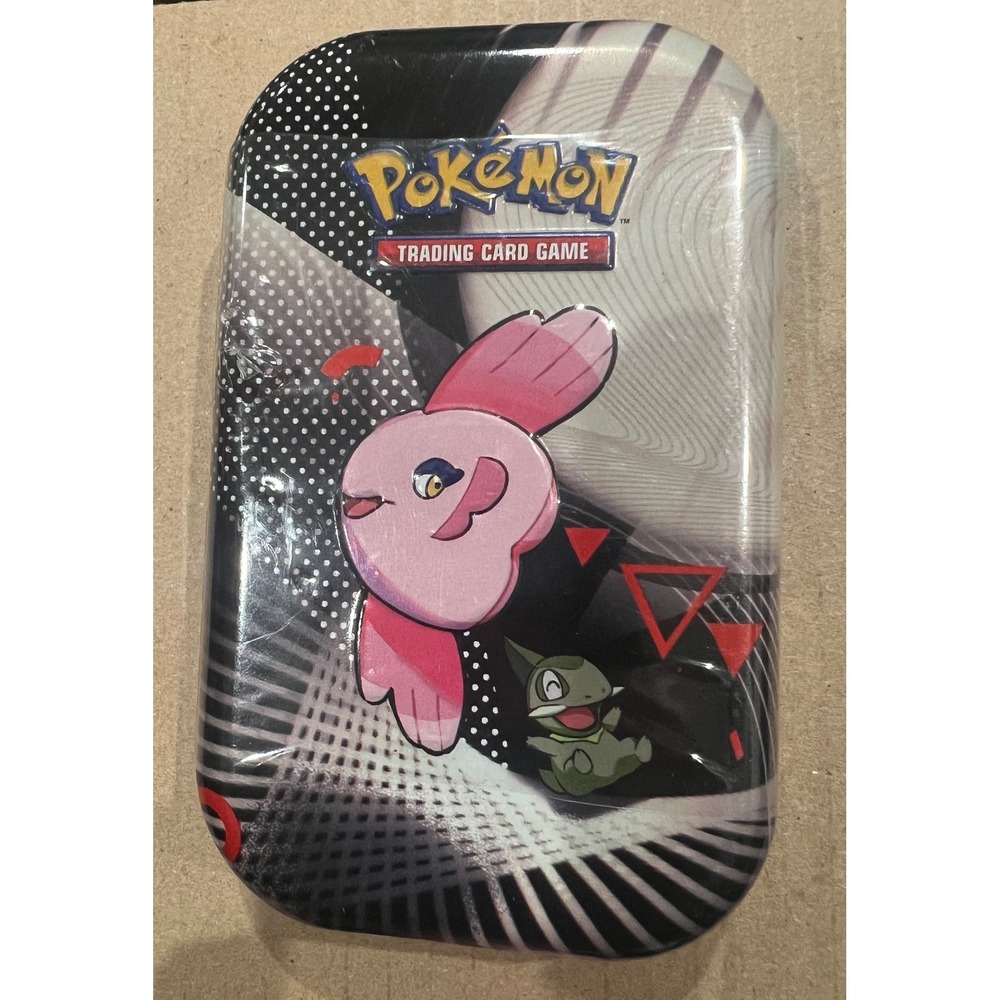 Pokemon TCG Unova Mini Tin Alomomola Axew Scarlet Violet Booster Packs Sealed